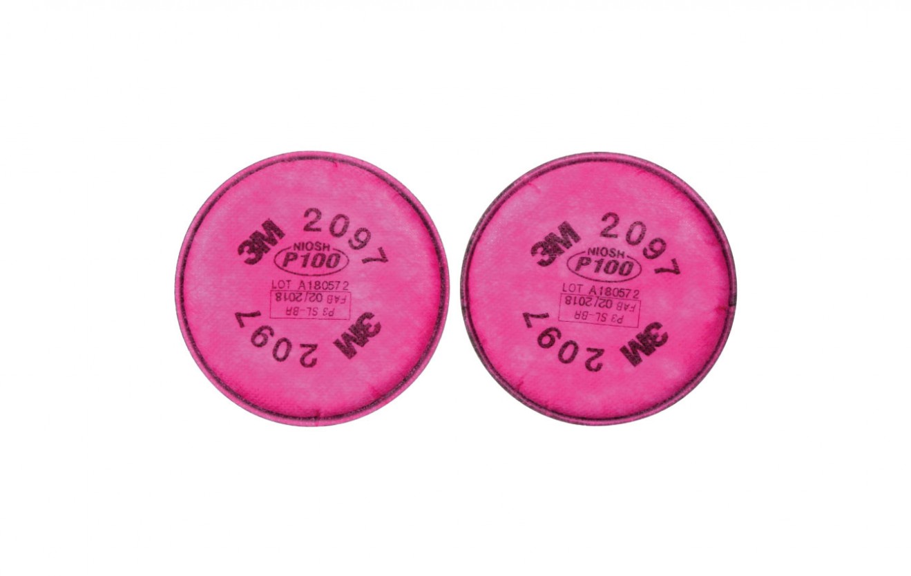 3M Particulate Filter 209707184 AAD with Nuisance Level Organic Vapour Relief P100 Respiratory