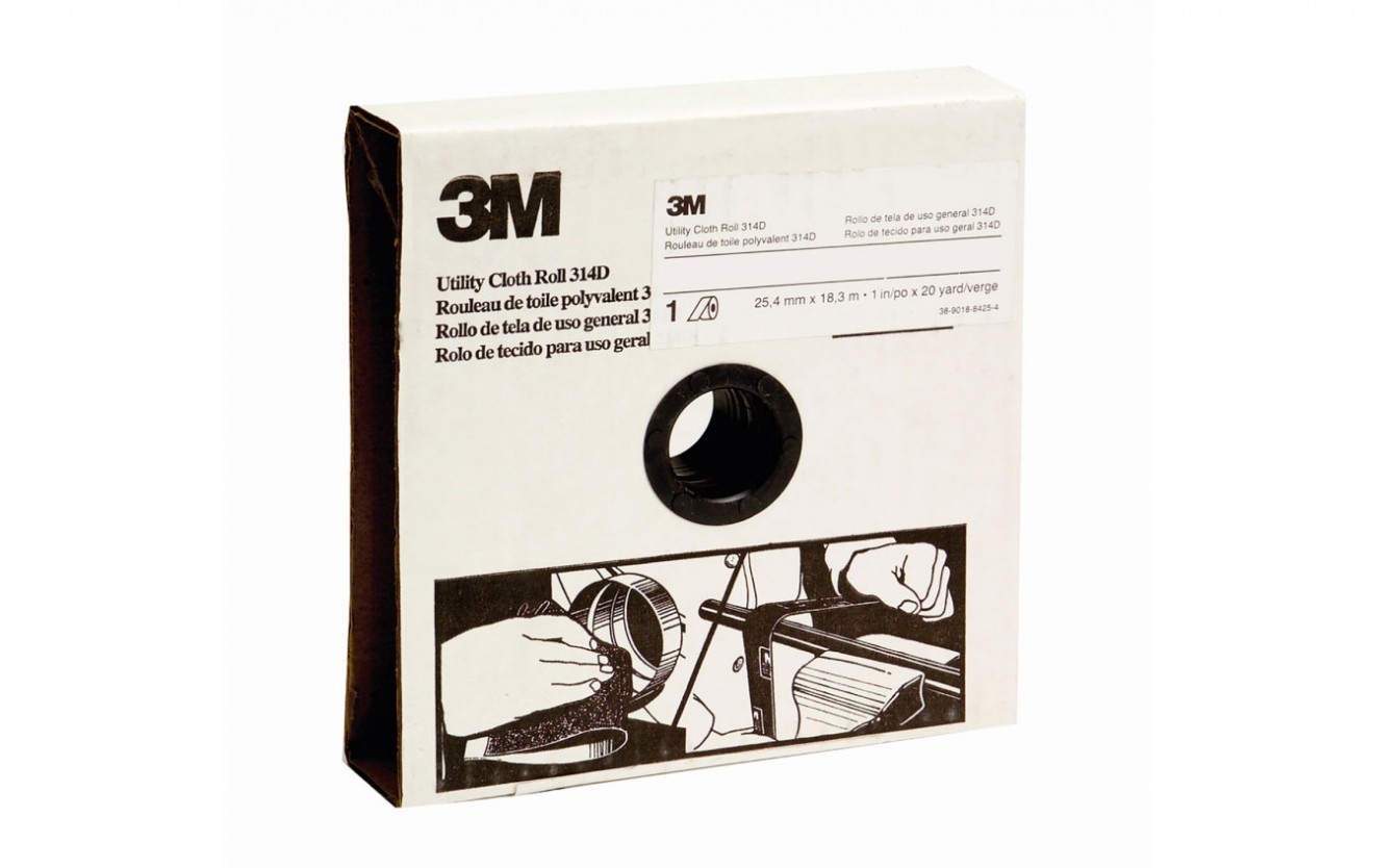 3M Cloth Roll 314D Maroon 50mm x 25m P400