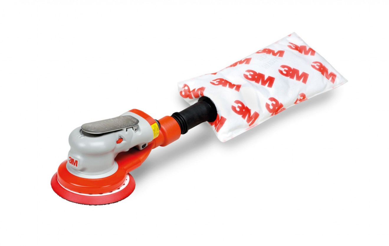 3M Self-Generated Vacuum Random Elite Orbital Sander, 152 mm, 5 mm orbit
