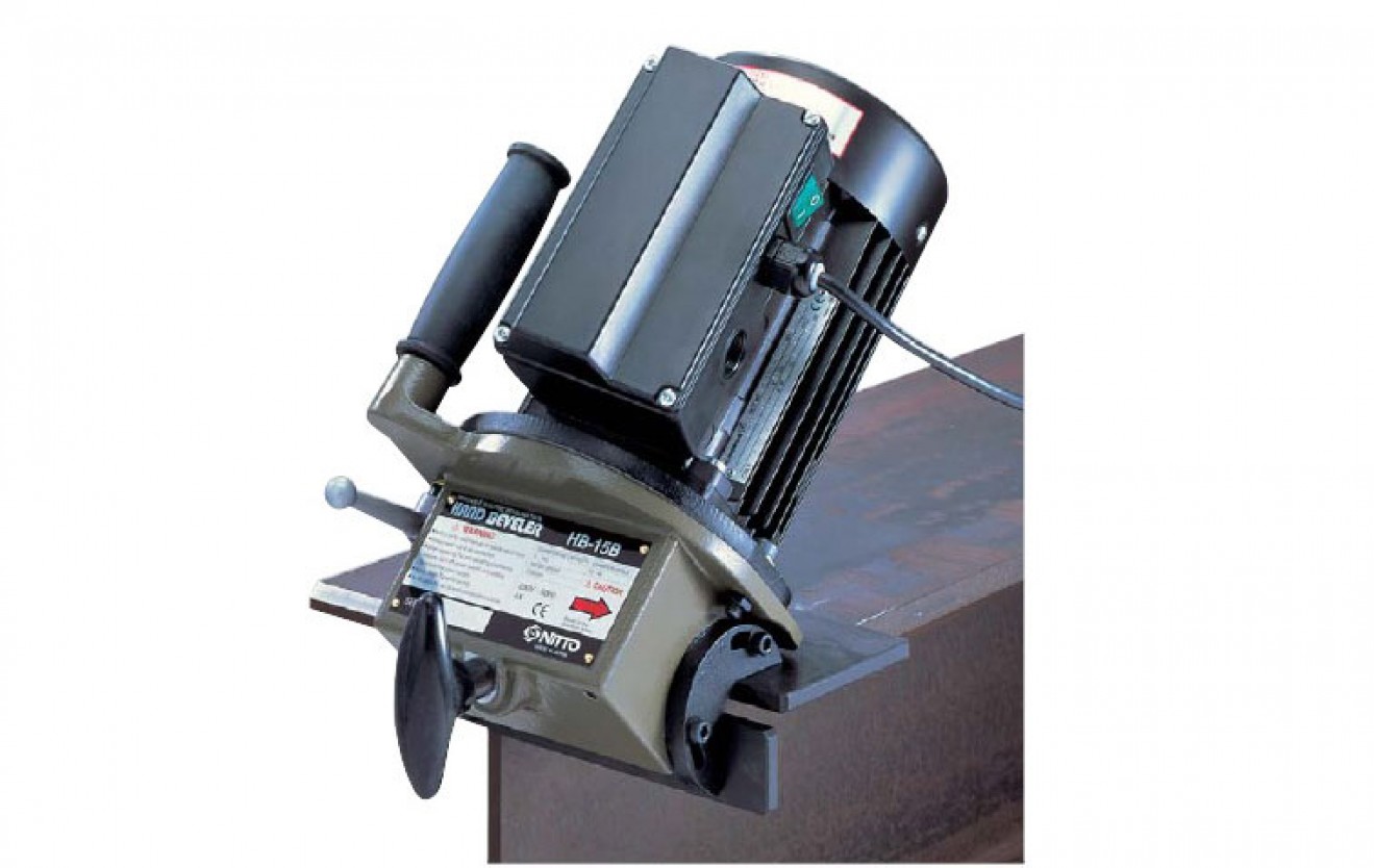PORTABLE HAND BEVELER MACHINE MODEL:HB-15B 230V NITTO 131000201